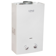 Газовая колонка Lenz Technic 10L White (автоматический розжиг)